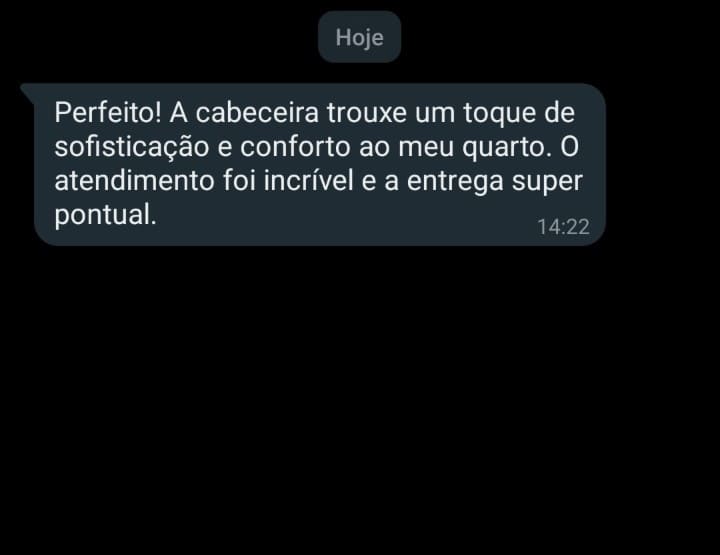 Feedback cliente